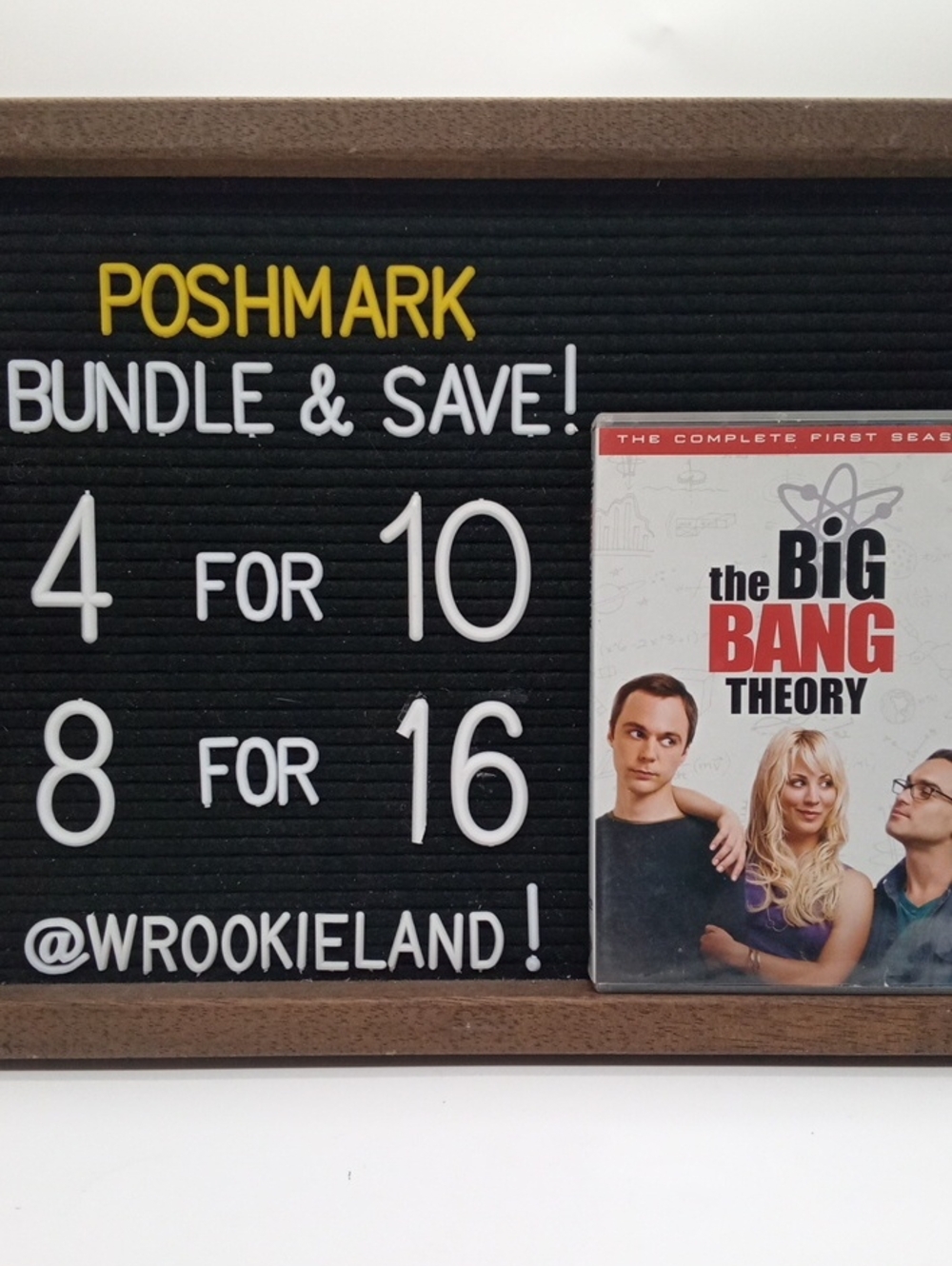 The Big Bang Theory The Complete First Season DVD#E85